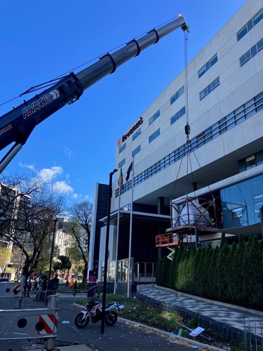 Relocating a MRI machine from Royal Women's Hospital in Australia to India